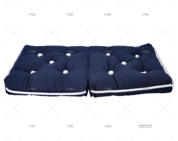 COJIN DOBLE AZUL/NAVY KAPOK