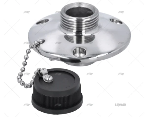 CONEXION MANGUERA 1/2" PASAMUROS INOX