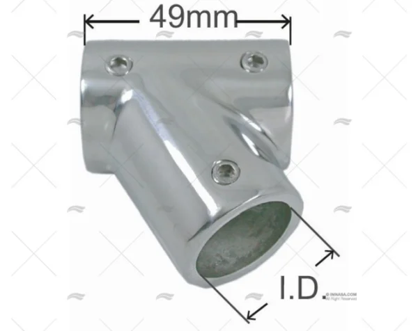 CONEXION T INOX SS 316 60º MARINE TOWN