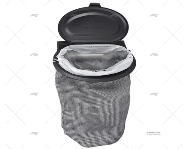 CONTENEDOR 5L BASURA FLEXTRASH GRIS