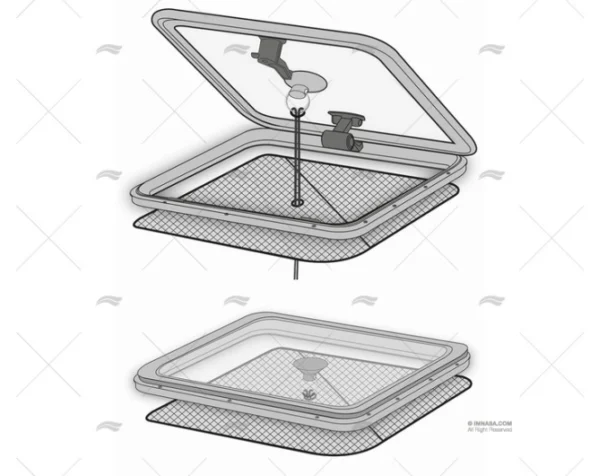 CORTINAS PARA ESCOTILLAS VENTILADAS - PE