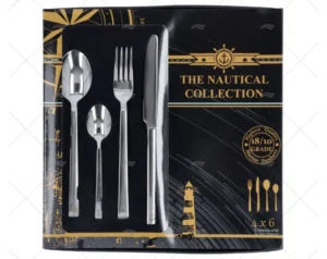 CUBIERTOS INOX 24pcs ANCLA