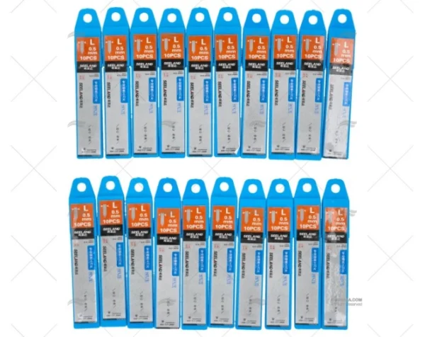 CUCHILLAS PARA CUTTER 0,5mm 200u.