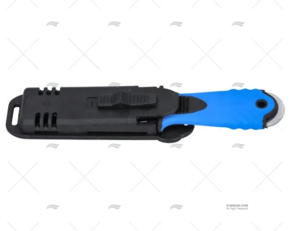 CUCHILLO DIVING C/FUN AZUL 21-H10cm MAC COLTELLERIE