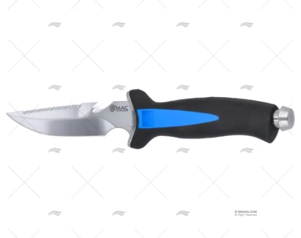 CUCHILLO DIVING C/FUN AZUL 24-H12cm MAC COLTELLERIE