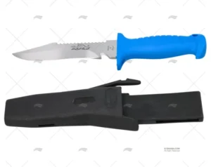 CUCHILLO DIVING C/FUN AZUL 27-H14cm MAC COLTELLERIE
