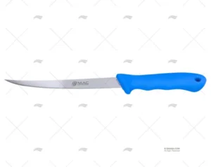 CUCHILLO PESCA C/ FUN AZUL 31.5-H18cm MAC COLTELLERIE