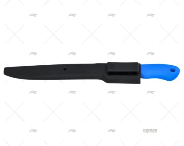 CUCHILLO PESCA C/ FUN AZUL 31.5-H18cm MAC COLTELLERIE