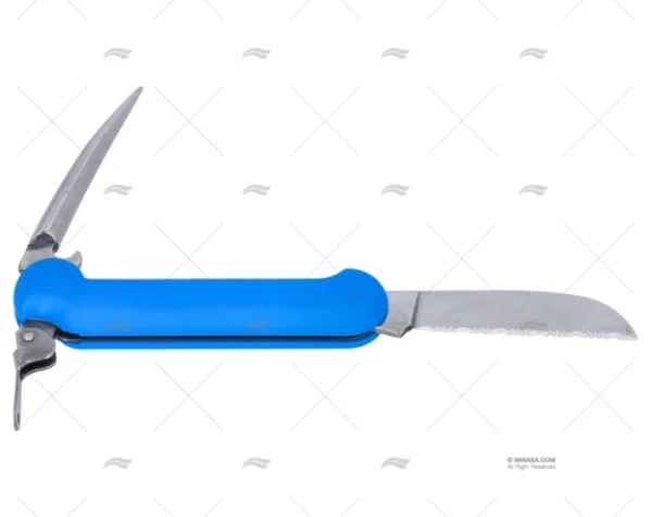 CUCHILLO SAYLOR AZUL 18.5-H7.5cm MAC COLTELLERIE