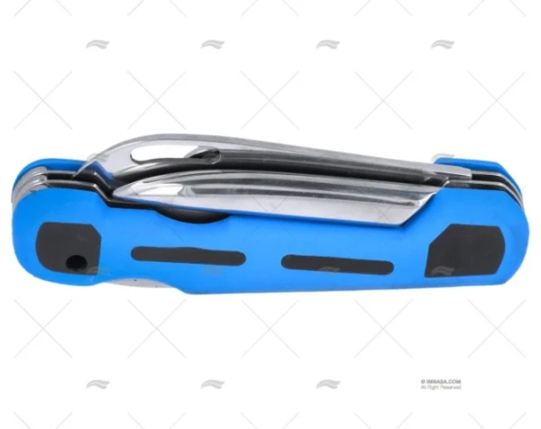 CUCHILLO SKIPPER MULT BLU 19-H6,5CM MAC COLTELLERIE