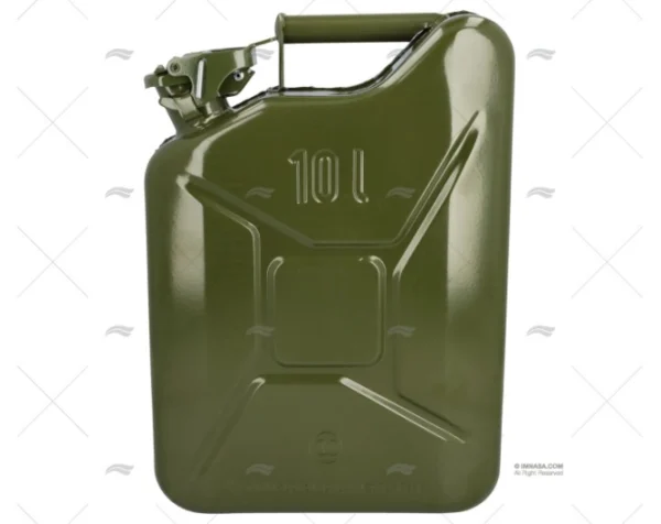 DEPOSITO COMBUSTIBLE 10L METALICO VERDE