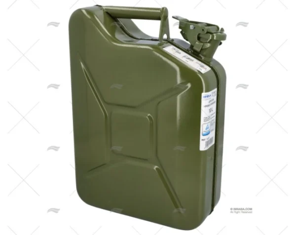 DEPOSITO COMBUSTIBLE 10L METALICO VERDE