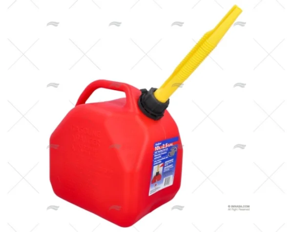 DEPOSITO COMBUSTIBLE 10L SCEPTER ROJO SCEPTER