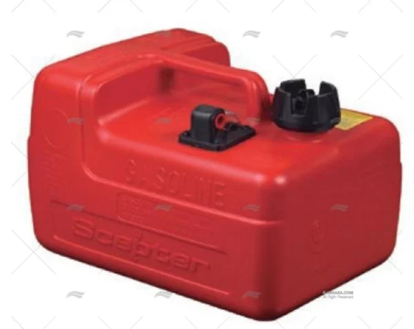 DEPOSITO COMBUSTIBLE 12L SCEPTER ROJO SCEPTER
