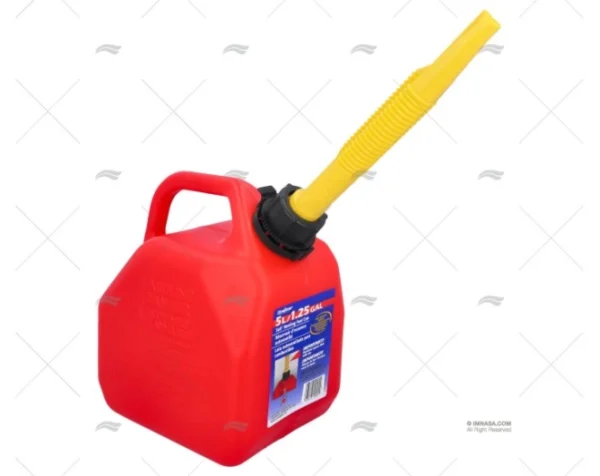 DEPOSITO COMBUSTIBLE 5L SCEPTER ROJO SCEPTER