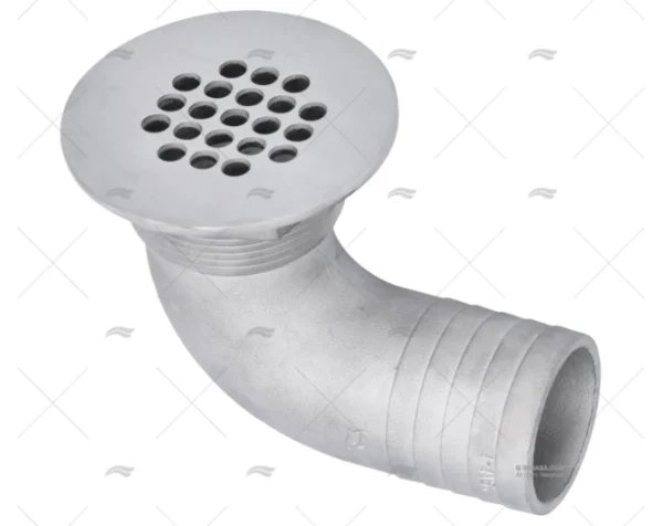 DESAGUE CODO 1-1/2" INOX 316 90º MARINE TOWN
