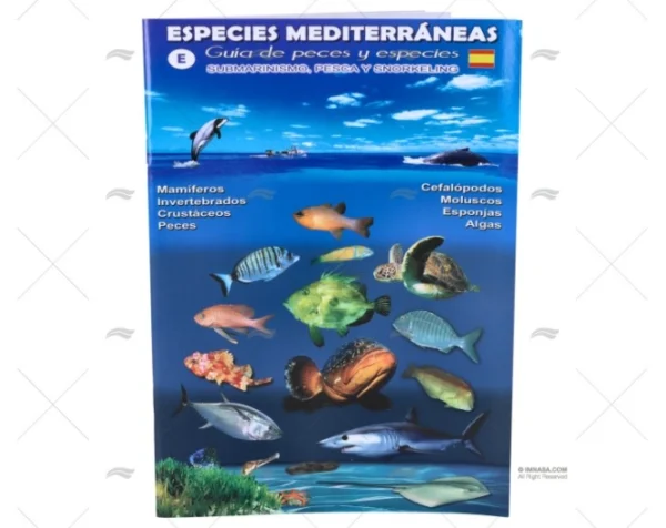 DESPLEGABLE PECES MEDITERRAN. CASTELLANO