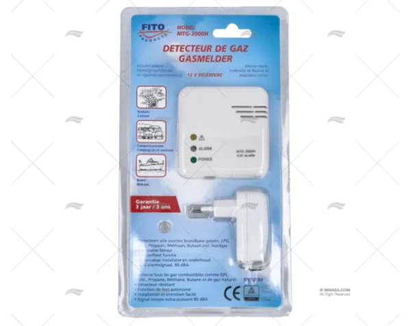 DETECTOR GAS INFLAMABLE 12V ANAF