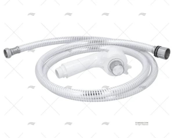 DUCHA BLANCA 1,5m 1/2"BSP-20 SAL/DOBLE ARAVON