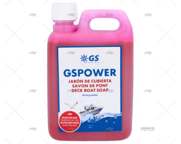 ECOCLEAN DECK 1L PINK GS POWER CUBIERTA IMNASA