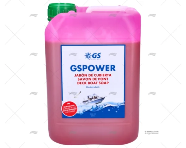 ECOCLEAN DECK 5L PINK GS POWER CUBIERTA IMNASA