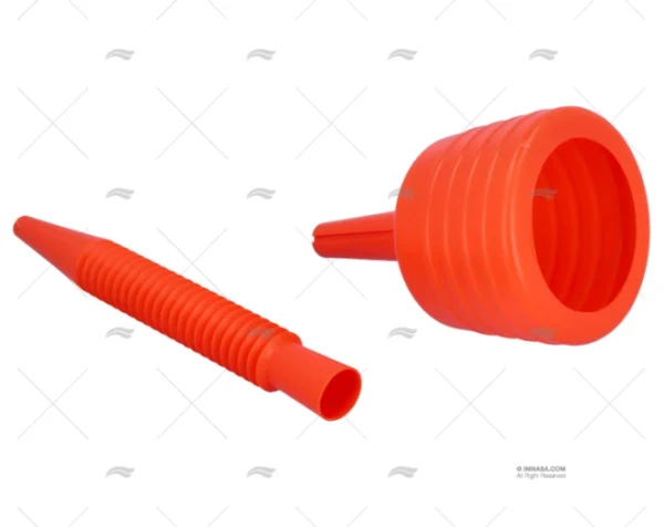 EMBUDO ANTIRODAMIENTO FLEXIBLE ROJO