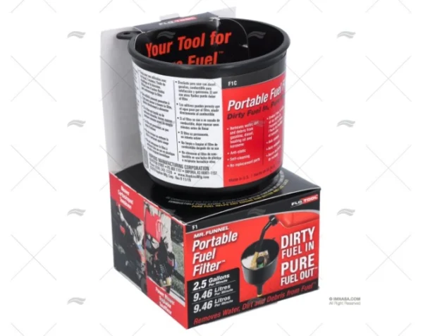 EMBUDO FILTRO 10L GASOLINA/DIESEL/ACEITE