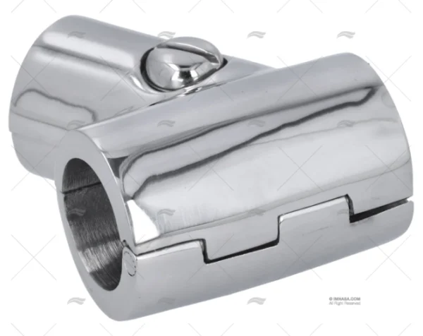 EMPALME INOX D.22mm 60º