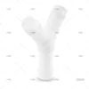 EMPALME "Y" 10mm RESINA (10u) NORMA