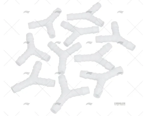 EMPALME "Y" 10mm RESINA (10u) NORMA