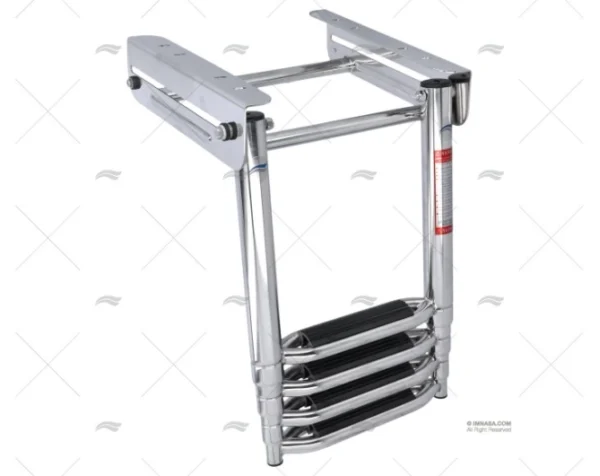 ESCALERA 4 PELD. TELESCOPICA ESCAMOTEABL