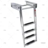 ESCALERA 4 PELD. TELESCOPICA ESCAMOTEABL