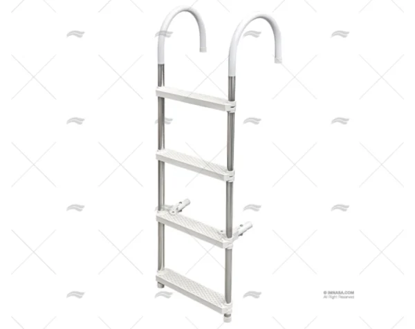 ESCALERA 4 PELD. ALUMINIO EXTRAIBLE