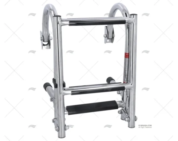 ESCALERA 3 PELD. PLEGABLE AGARRADEROS