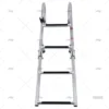ESCALERA 4 PELD. PLEGABLE AGARRADEROS