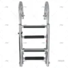 ESCALERA 4 PELD. PLEGABLE AGARRADEROS
