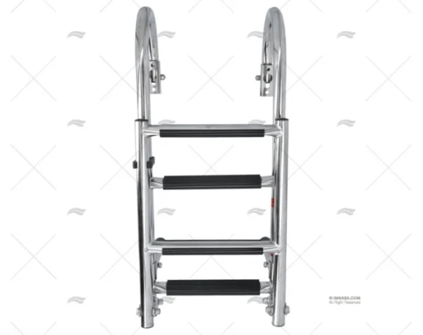 ESCALERA 4 PELD. PLEGABLE AGARRADEROS