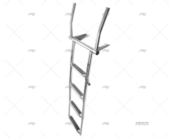 ESCALERA TEL. 4P SS 316 C/PASAM. 1120x43 IMNASA