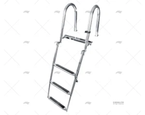 ESCALERA 3 PELD. TELESCOPICA AGARRADEROS