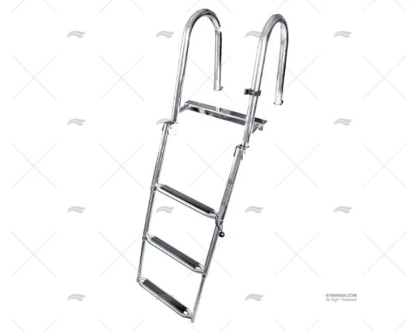 ESCALERA 3 PELD. TELESCOPICA AGARRADEROS