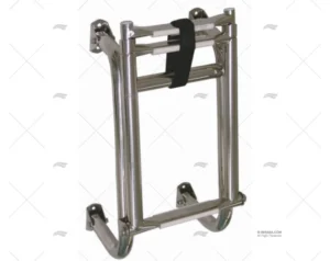 ESCALERA 3 PELD. TELESCOPICA PLEGABLE