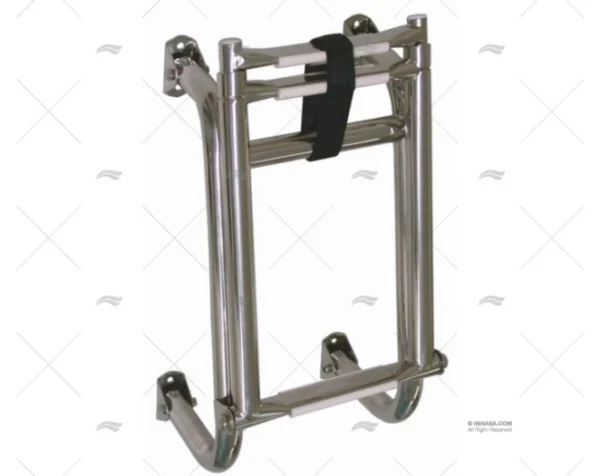 ESCALERA 3 PELD. TELESCOPICA PLEGABLE