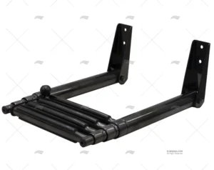 ESCALERA 4 PELD. TELESCOPICA 254mm NEGRA