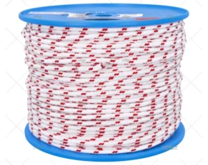 ESCOTA FIDJI 6mm BLANCO/ROJO MEYER