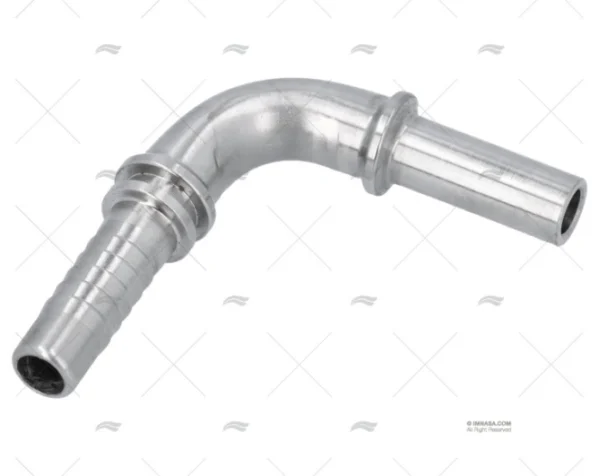 ESPIGA TUBO CURVO 90 T3/8 - D.10 INOX