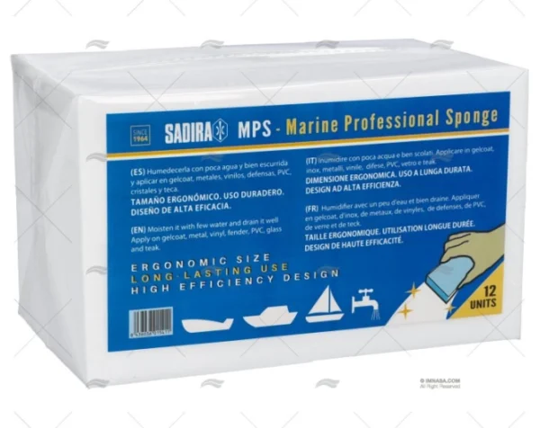 ESPONJA LIMPIAODORA AP7 (12U) SADIRA