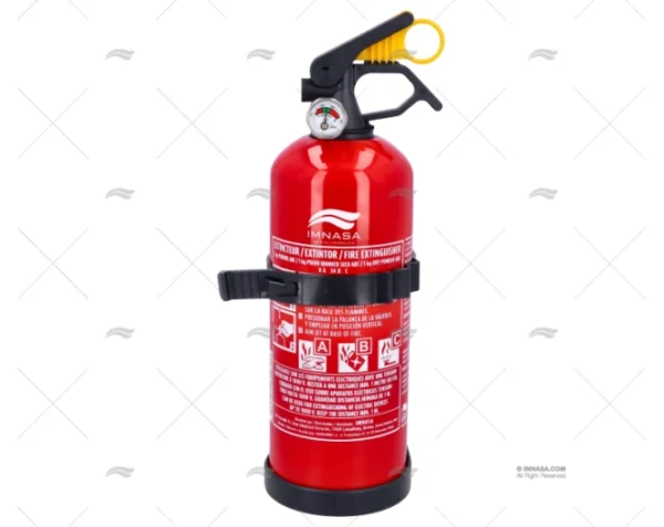 EXTINTOR ABC 1KG C/MANOMETRO ESP/ENG IMNASA