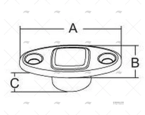 FIJACION MAGNETICA PUERTA 15x10 SUR MARINE TOWN