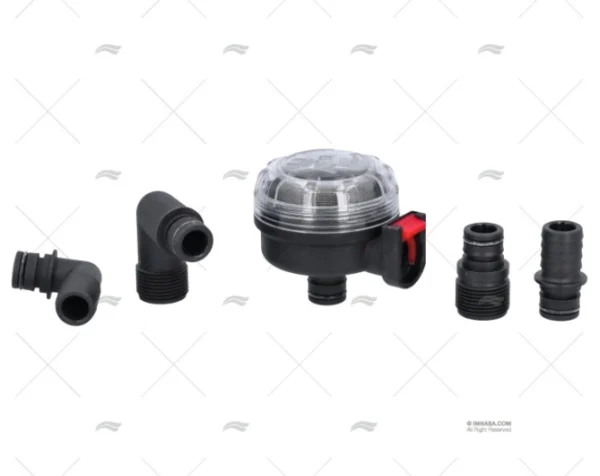 FILTRO AGUA C/CONNECTORES 3/4"