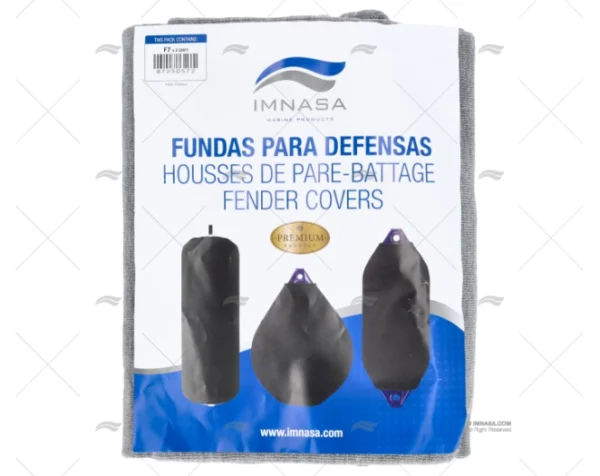 FUNDA DEFENSA F7 GRIS SG (PAR) IMNASA